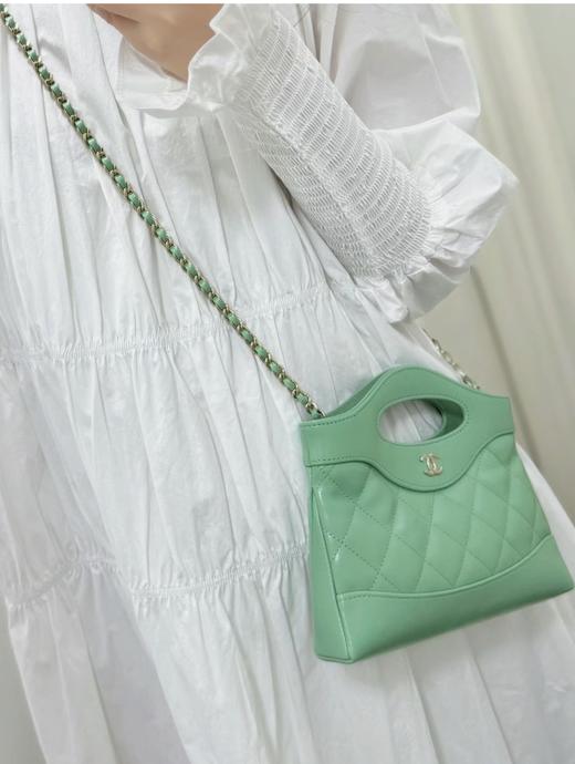 香奈儿 24s 新色 横款31bag nano斜跨手拿包 五色可选 油蜡小羊皮（LZ） 商品图2