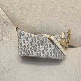 迪奥 STAR HOBO 链条手袋 丹宁新款饭盒包（LZ*MM）