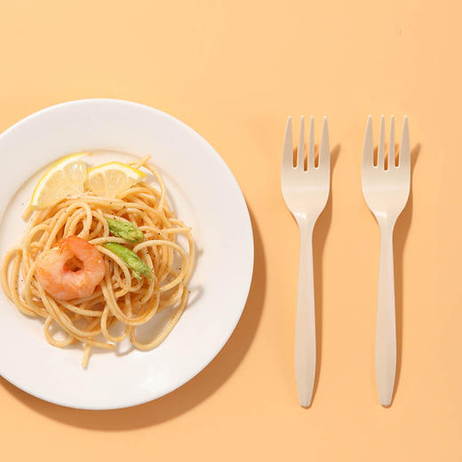 【批发】美丽雅玉米淀粉基厚韧餐叉 商品图5