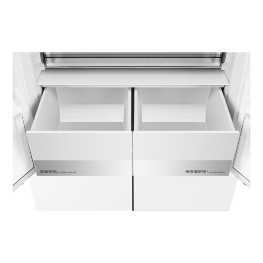 美的冰箱(202895)BCD-435WUSGPZM 凝光白 超净 纯平全嵌 商品图5