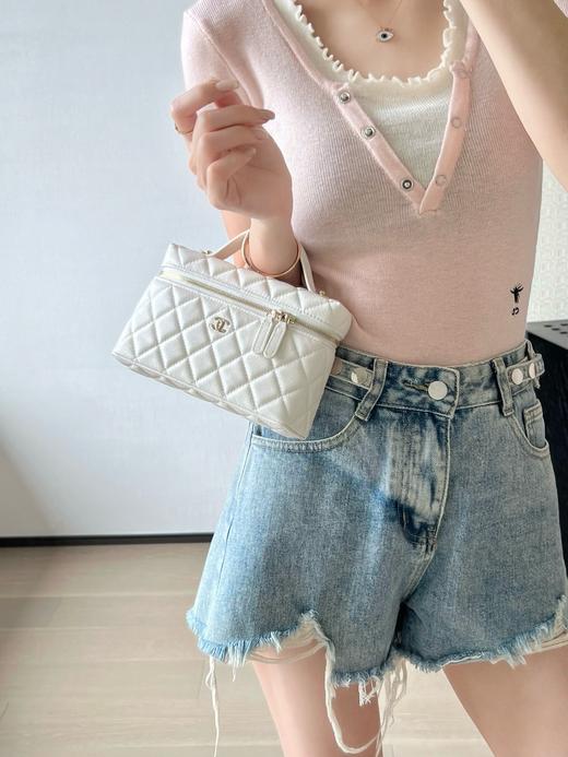 香奈儿 25P春夏  小C扣LP盒子  盒子黑白两色（MM） 商品图4