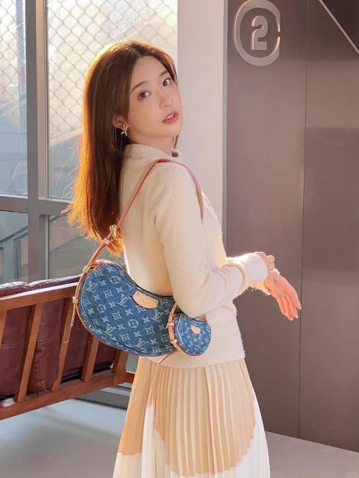 驴家  Croissant丹宁布牛仔可颂包(JPH) 商品图4