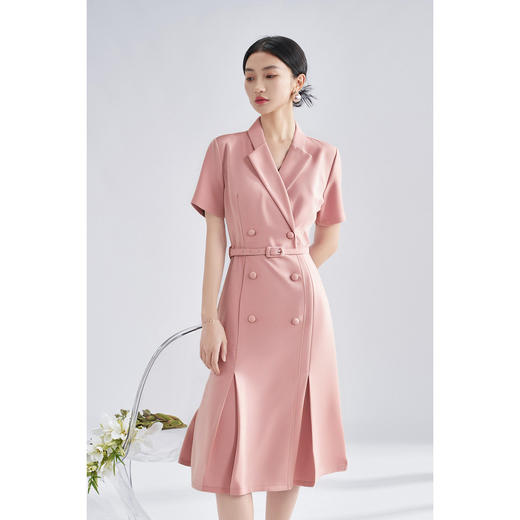 【气质西装裙】女秋季时尚通勤知性修身显瘦连衣裙高级感4117 商品图3