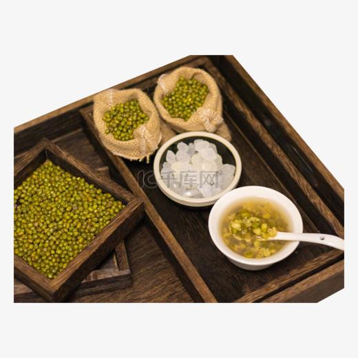 【亚欧超市】夏日清凉福袋（内含500g绿豆+300g冰糖) 商品图1