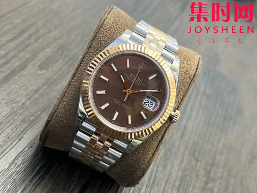 劳力士 VS日志41系列 间金咖啡盘 男士腕表 3235机 五珠带 表径41mm 商品图2