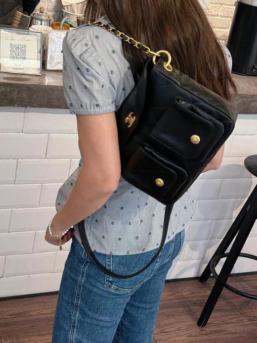 香奈儿  24P新品嬉皮Hobo腋下包   单肩包 斜挎包 （LZ） 商品图8