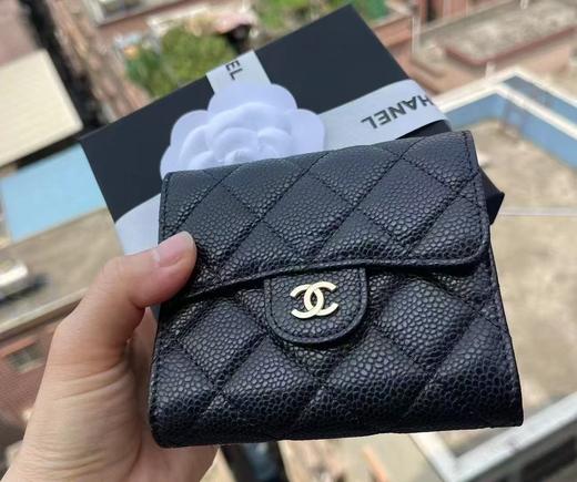 香奈儿  鱼子酱 钱包卡包 金扣 （EJ*MM） 商品图3