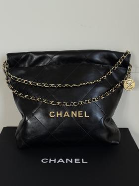 香奈儿 22Bag 超大容量垃圾袋托特包单肩包 中号（LZ）