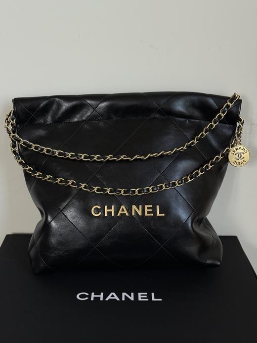 香奈儿 22Bag 超大容量垃圾袋托特包单肩包 中号（LZ） 商品图0