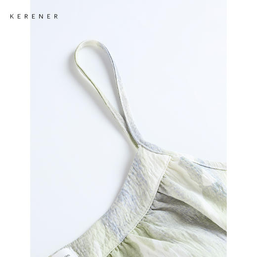 可人儿小众设计师新款泡泡绵女士睡衣夏季少女睡裙可外穿家居服 商品图3