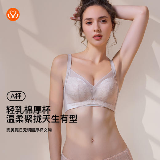 【6.9折限时优惠】【A杯单件】【秀黛】完美假日无钢圈厚杯文胸S6110014A【门店同款】 商品图0