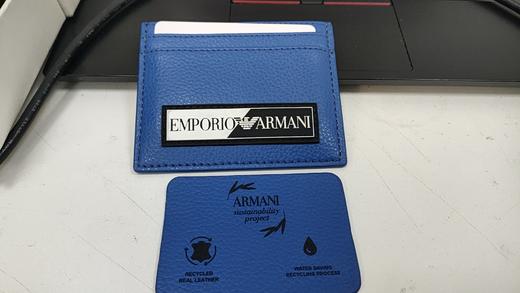 8058644146594 EMPORIO ARMANI 男式迷你手包软皮手抓包商务手机包品牌印花夹包卡包 商品图3