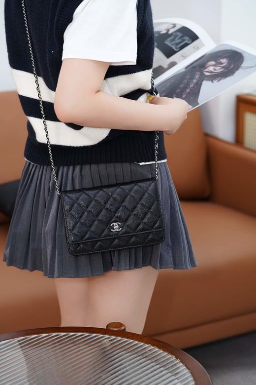 香奈儿24K WOC 发财包纽扣版（MM） 商品图11