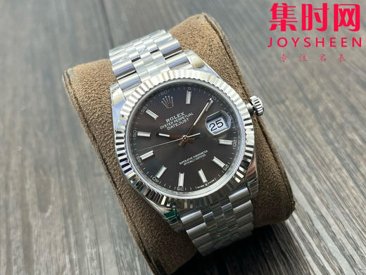 劳力士 VS日志41系列 灰色盘 水泥灰 男士腕表 3235机 五珠带 表径41mm 商品图1