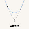 ARSIS｜曦海系列 曦海海螺双层项链 商品缩略图0