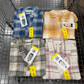 weatherproof女士长袖格子衬衫，质量非常好，美国直邮特价198元🉐包税包邮到手了🔥买到就是赚到👍超级好看的衬衫～关键是手感超级棒