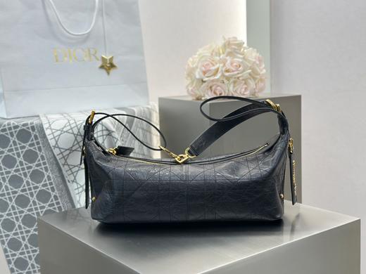DIOR迪奥 D-Journey 金色五金配件拉链开合 牛皮 单肩包 中号 小号系列（LZ） 商品图1