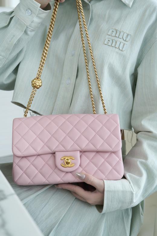 香奈儿- 23S 山茶花调节扣 cf小号 樱花粉 正品皮（LZ） 商品图2