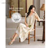 可人儿带bra小众设计新款泡泡绵女士睡衣夏季少女睡裙可外穿 商品缩略图0