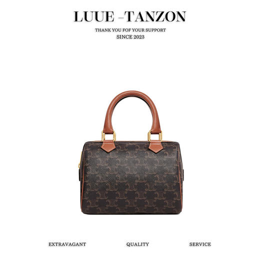 赛琳-凯旋门小号波士顿枕头包出皮质和织物材质啦!（LZ） 商品图0