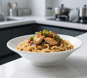 恰饭.湘菜小炒(电厂店)双椒鸡捞面