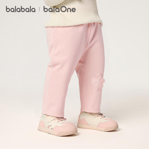 【爆品主推】巴拉巴拉balaOne宝宝打底裤加绒保暖长裤冬女童男童裤子2025新款 商品图2