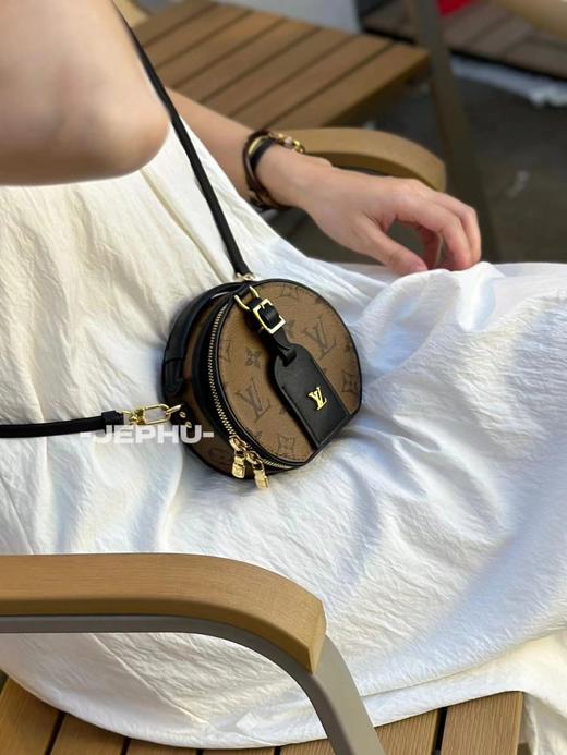 驴家-全钢免锐小可爱 MINI BOITE CHAPEAU M44699老花圆饼 大花(JPH) 商品图4