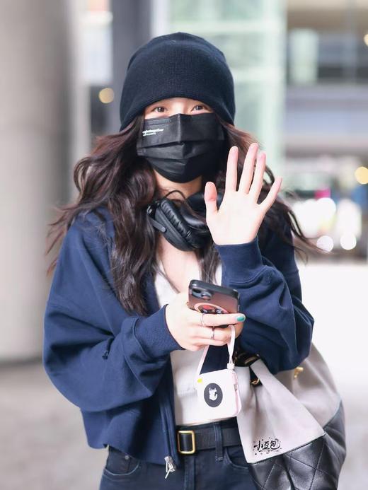 香奈儿 25A 品牌Logo 皮穿链 麂皮双拼 购物包单肩手提包 （LZ*MM） 商品图5