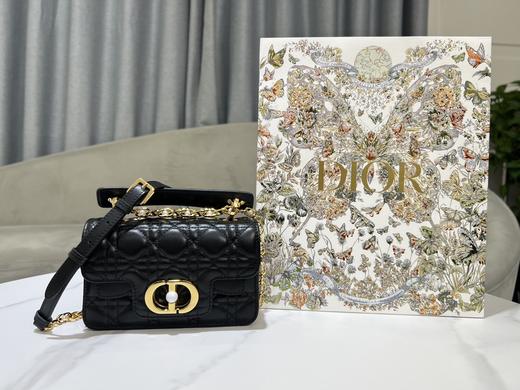 迪奥    CARO 手袋  牛皮革绗缝效果超大藤格纹  手提包 单肩包（LZ） 商品图5