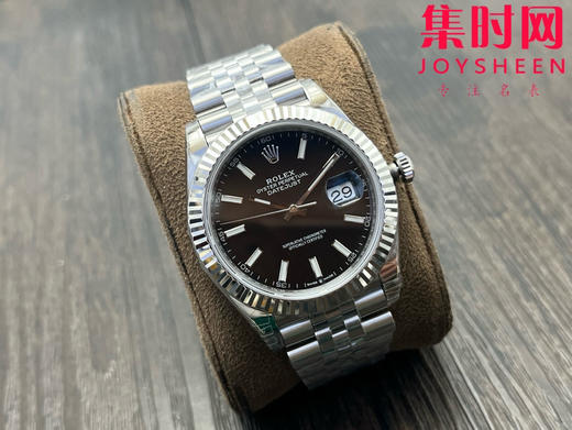 劳力士 VS日志41系列 黑色盘 男士腕表 3235机 五珠带 表径41mm 商品图1