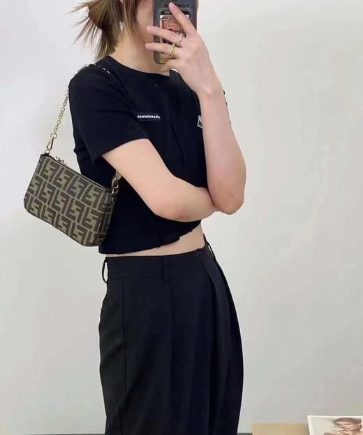 芬迪 丹宁款牛仔老花麻将包链条包（LZ） 商品图2