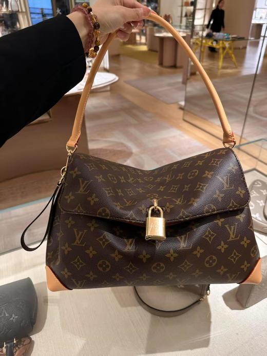 驴家HIDE AWAY 中号手袋金属挂锁装饰 涂层帆布 单肩斜挎手提包  （MM） 商品图3