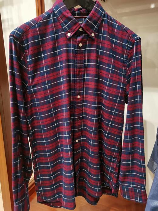 tommy长袖衬衫MW0MW37207 商品图0