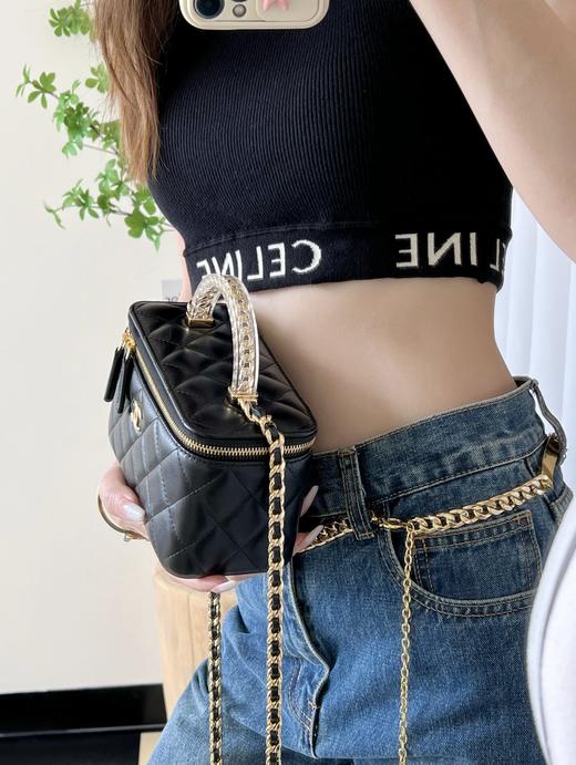 香奈儿  24ss 春夏透明手柄长盒子  单肩包  斜挎包 （LZ） 商品图3