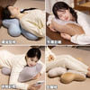 自然醒华夫格冰豆豆凉感多功能腰靠多功能俯卧位趴枕头趴着睡觉玩手机看书趴趴枕QYL 商品缩略图11