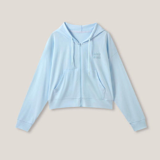 冰感雪花棉连帽拉链轻薄防晒 商品图13