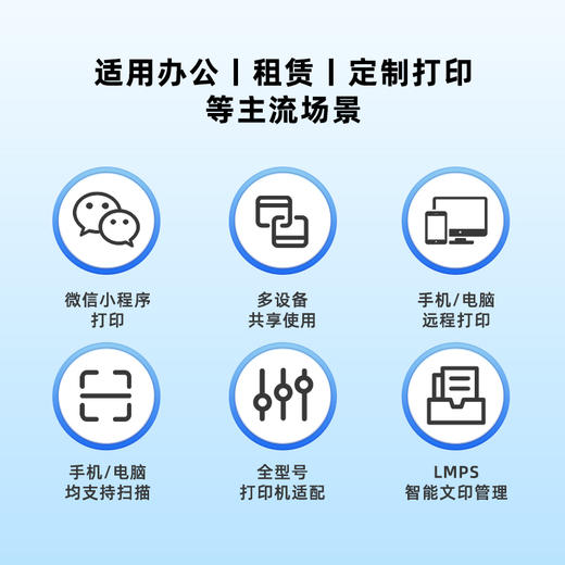 易企印云盒2支持5G打印服务器有线/无线办公家用网络手机电脑异地远程智能共享打印喷墨激光针式文印管理系统 商品图4