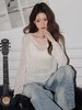 法式微透木耳边罩衫｜慵懒随性中带着一丝纯欲，谁穿谁好看 商品缩略图0