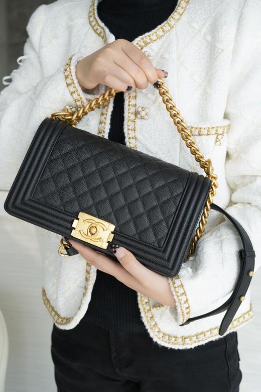 香奈儿-Leboy正品皮大球纹 鱼子酱（LZ） 商品图10