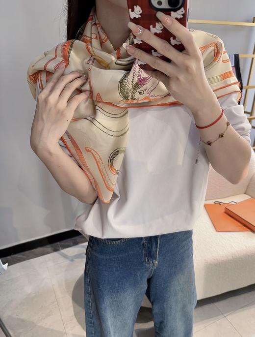 爱马仕的经典围巾（EJ*MM） 商品图12