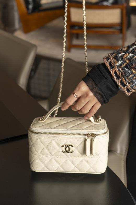 ChaneI 25c 新款 手柄盒子包 荔枝牛 方盒子（LZ） 商品图6