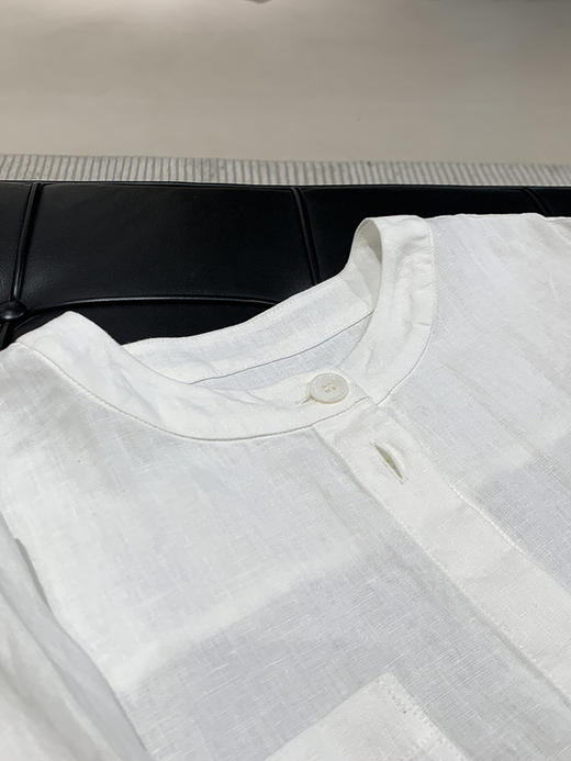 【高品质私服】【IC亚麻平纹衬衫】保留亚麻天然褶皱慵的懒韵味与麻节肌理，尽显休闲随性，质朴与清新格调G1471-CC【无标出货 介意慎拍】 商品图12