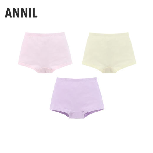 【实体店同款】女童平角裤三件装秋季新款安奈儿童装JG537233 商品图1