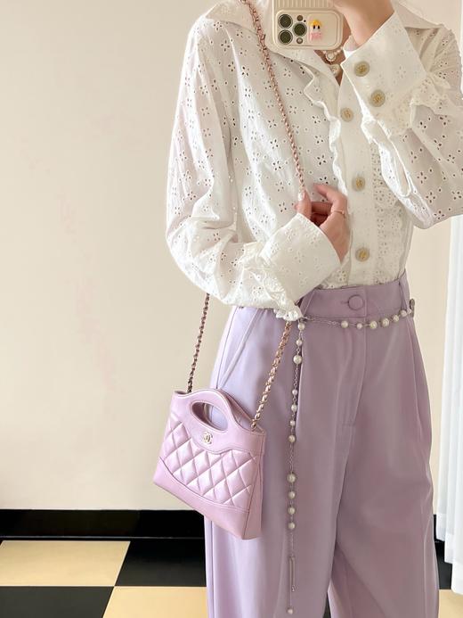 香奈儿  24s 春夏 Nano31Bag   手提包  斜跨包 （LZ） 商品图3