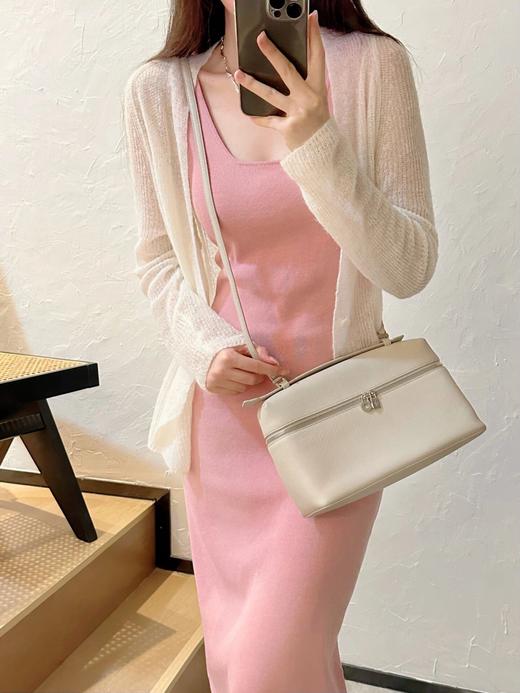 LP诺悠翩雅 牛皮单肩斜跨饭盒包 多色 大号（LZ） 商品图5