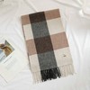 【澳洲品牌】EVERAU苏格兰格纹拼接设计羊毛围巾EA8001 商品缩略图12
