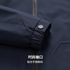 圣得西男士可拆卸帽短款风衣式外套2025春新款中青年商务休闲夹克 商品缩略图9