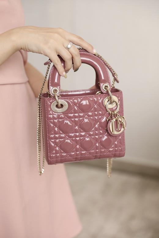 迪奥-Lady 丹宁蓝 漆皮牛皮革迷你手袋（LZ） 商品图10