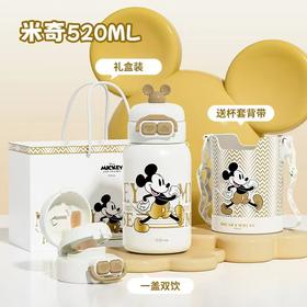 迪士尼2026双饮新款保温杯520ml     CL