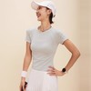 Gymicon能量符号 夏季轻薄凉感运动上衣女圆领短款T恤性感修身健身服YASY2518 商品缩略图3